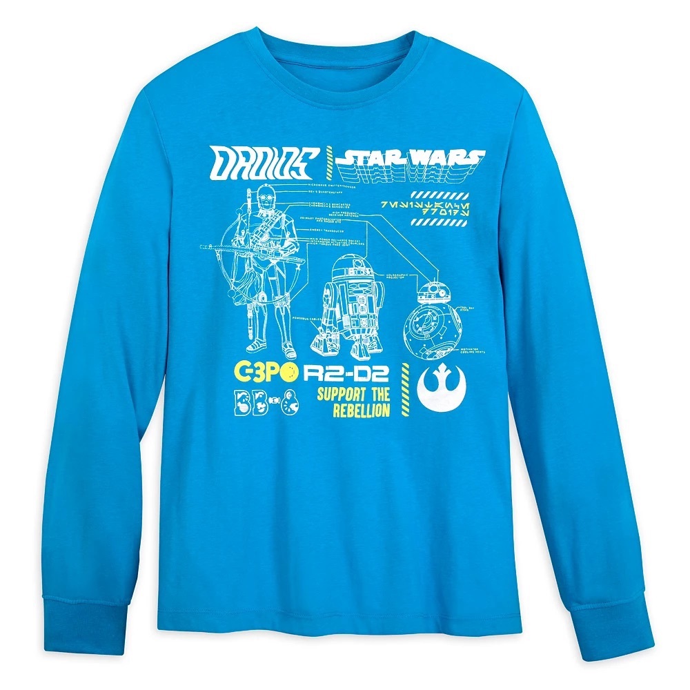 Droids Long Sleeve T-Shirt for Adults – Star Wars